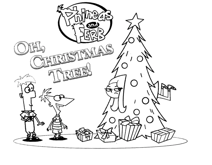 Phineas And Ferb Coloring Pages – 006