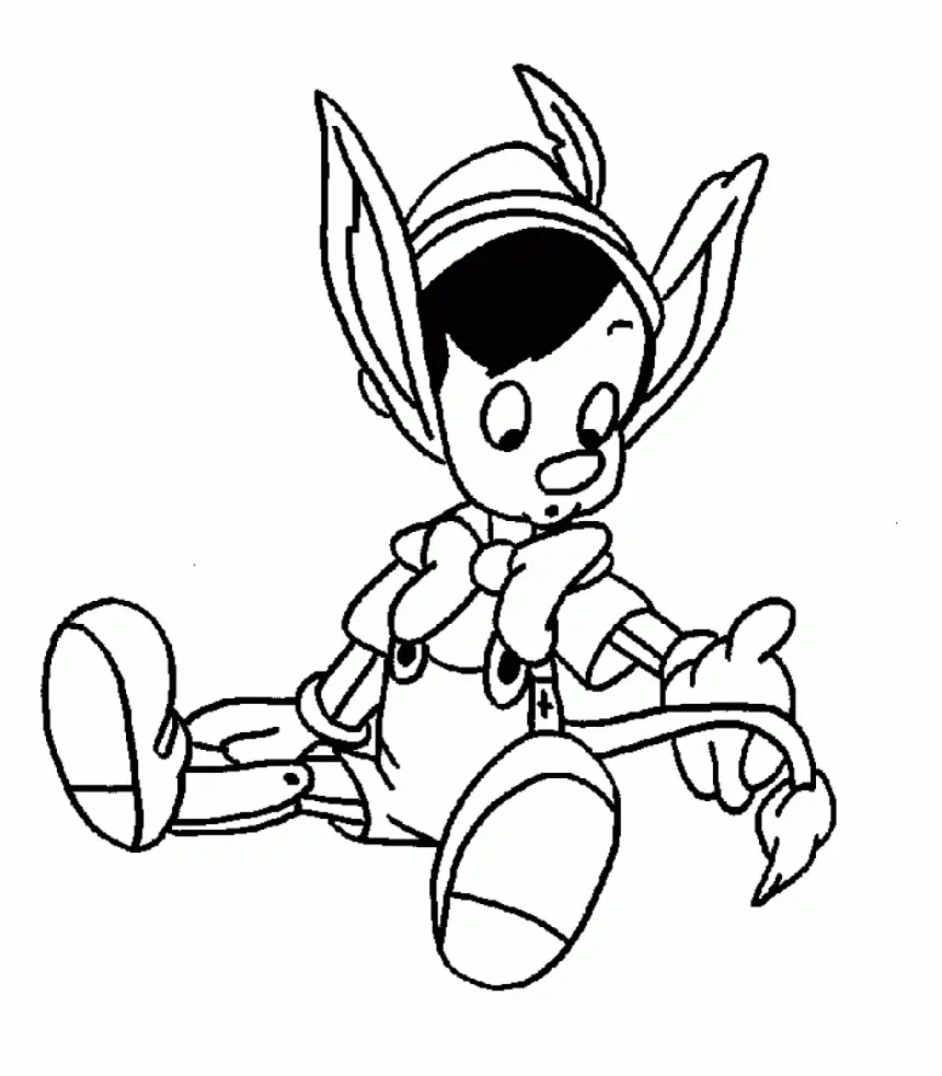 Pinocchio Coloring Pages – 002