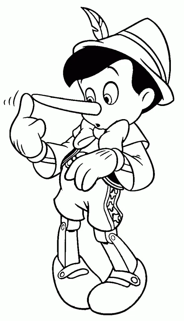 Pinocchio Coloring Pages – 010
