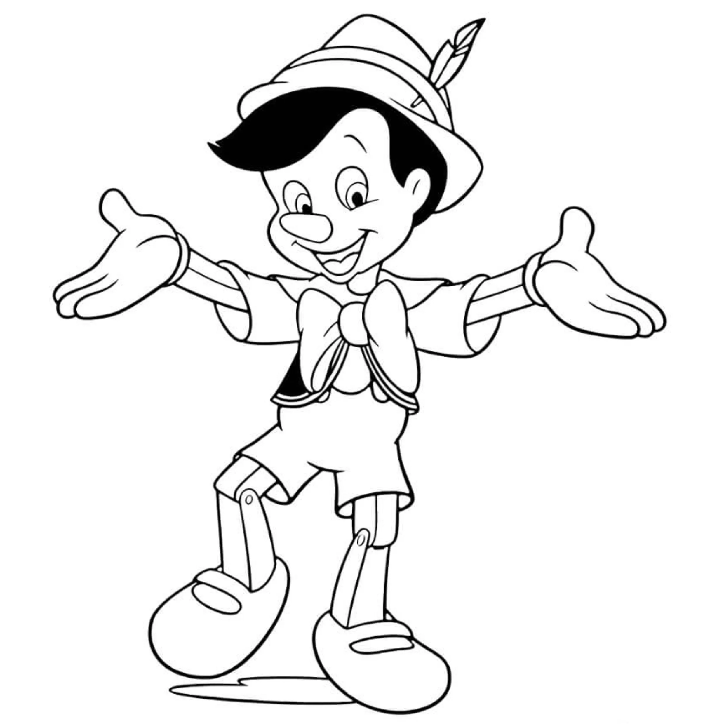 Pinocchio Coloring Pages – 014