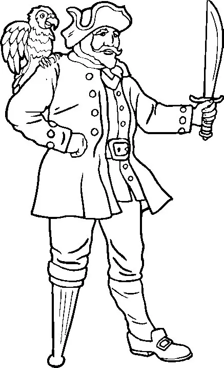 Pirates Coloring Pages – 002