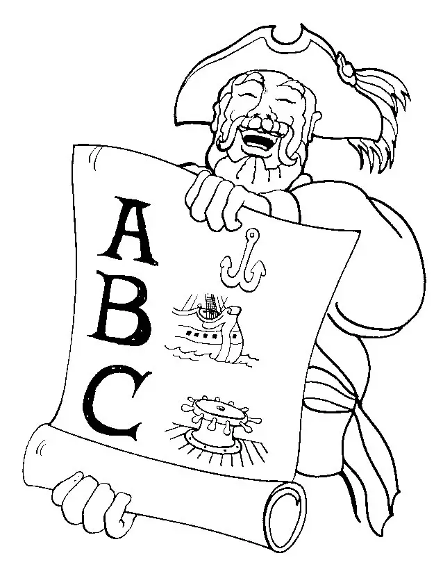 Pirates Coloring Pages – 003