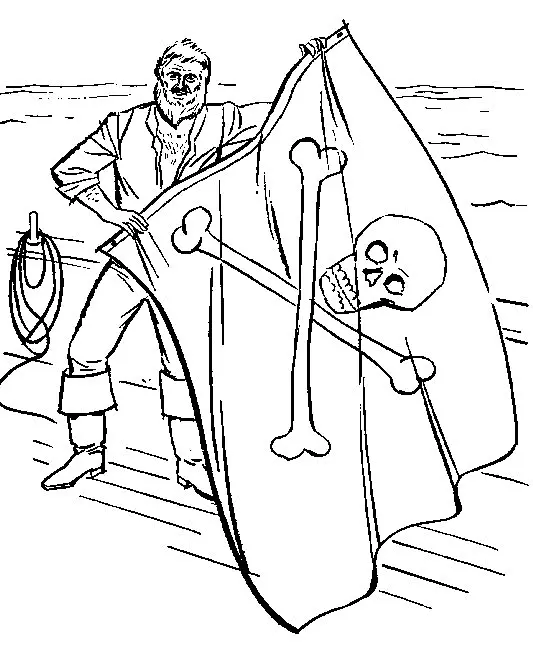 Pirates Coloring Pages – 012