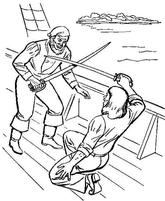 Pirates Coloring Pages – 013