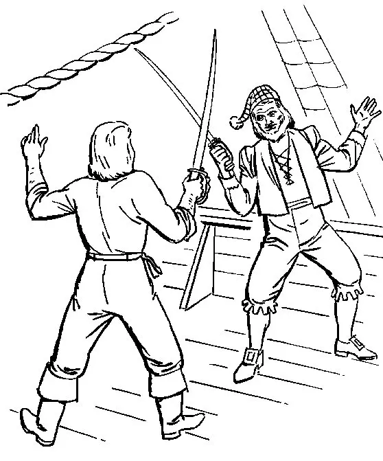 Pirates Coloring Pages – 014