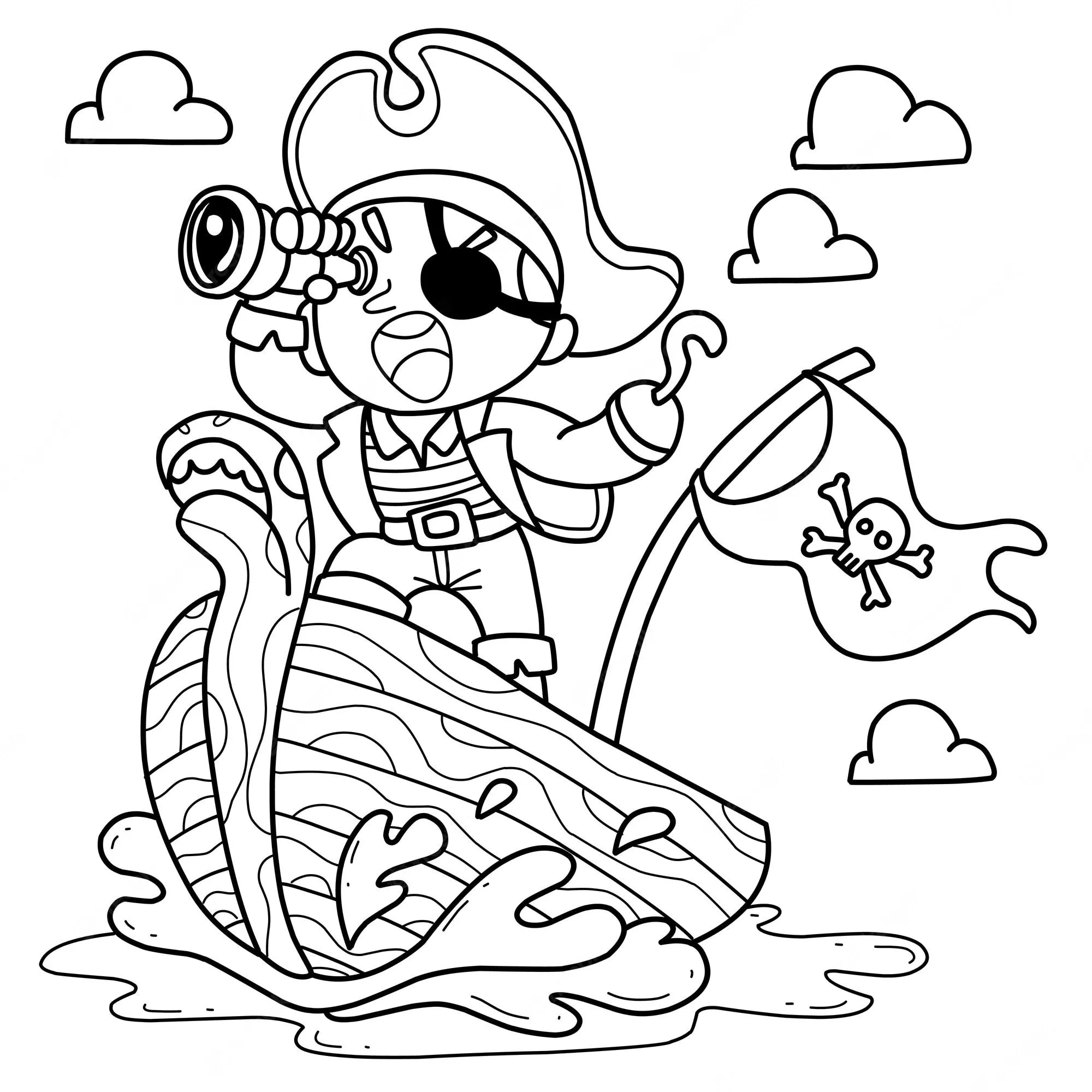 Pirates Coloring Pages – 021