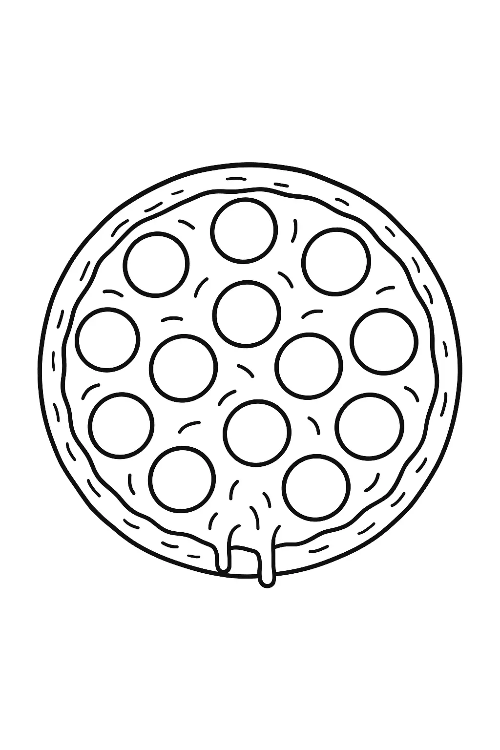 Pizza Coloring Pages – 006