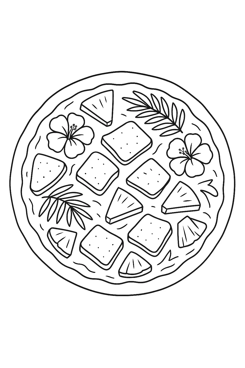 Pizza Coloring Pages – 009