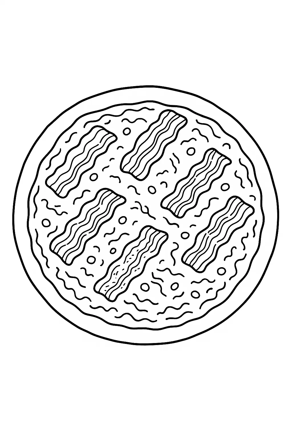 Pizza Coloring Pages – 013