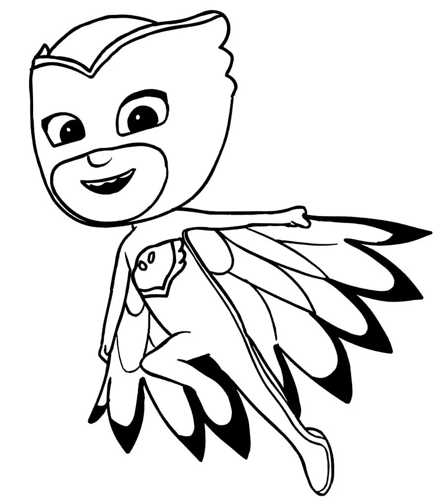 Pj Masks Coloring Pages – 004