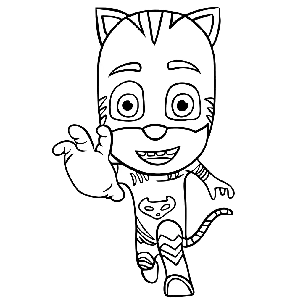 Pj Masks Coloring Pages – 006