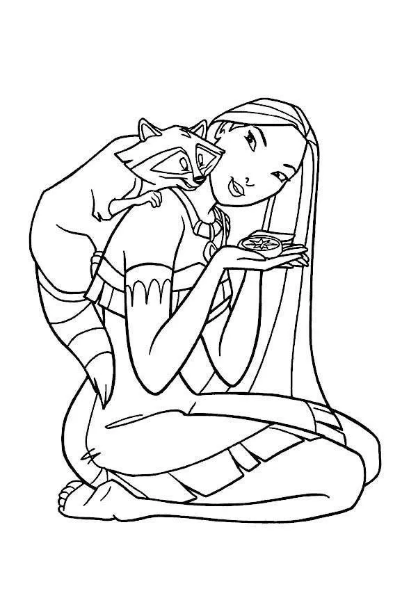 Pocahontas Coloring Pages – 009