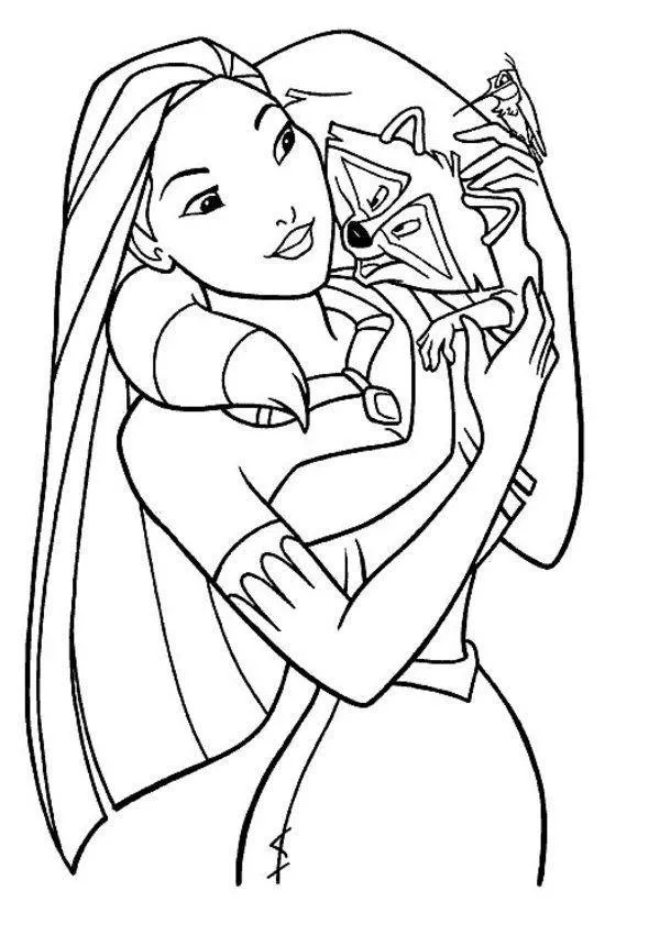 Pocahontas Coloring Pages – 011