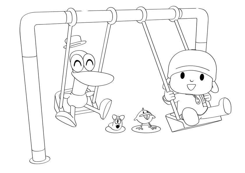Pocoyo Coloring Pages – 006