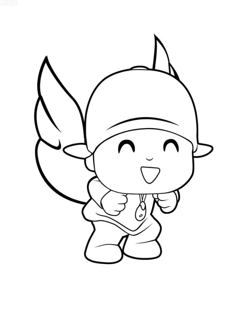 Pocoyo Coloring Pages – 011