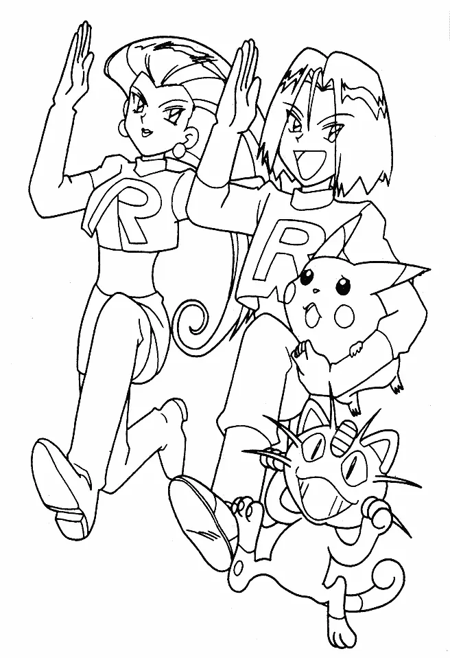 Pokemon Coloring Pages – 004