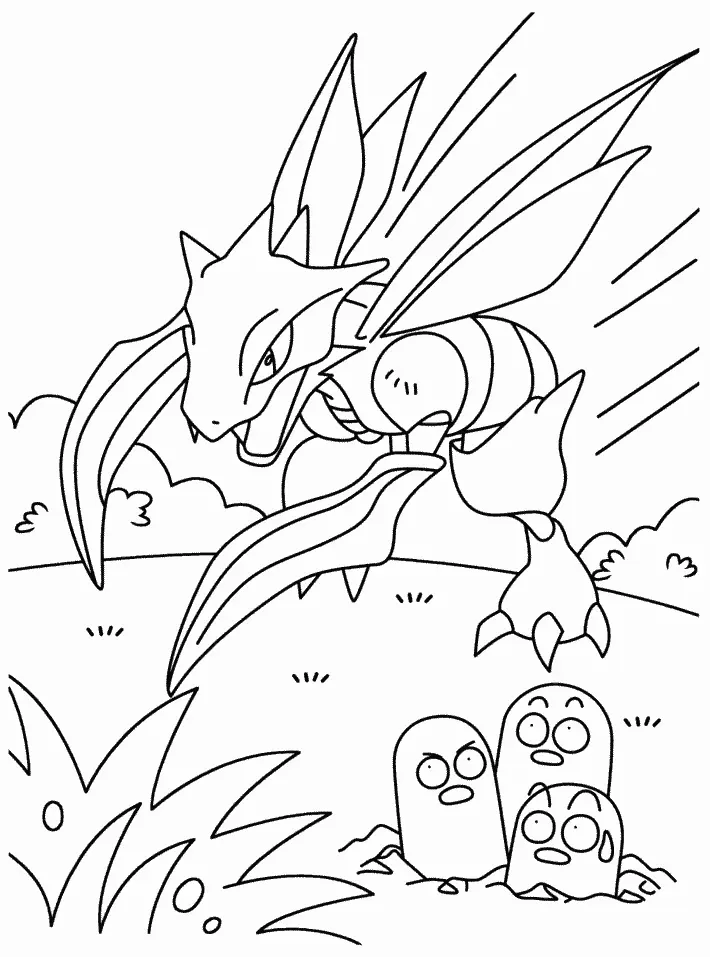 Pokemon Coloring Pages – 023