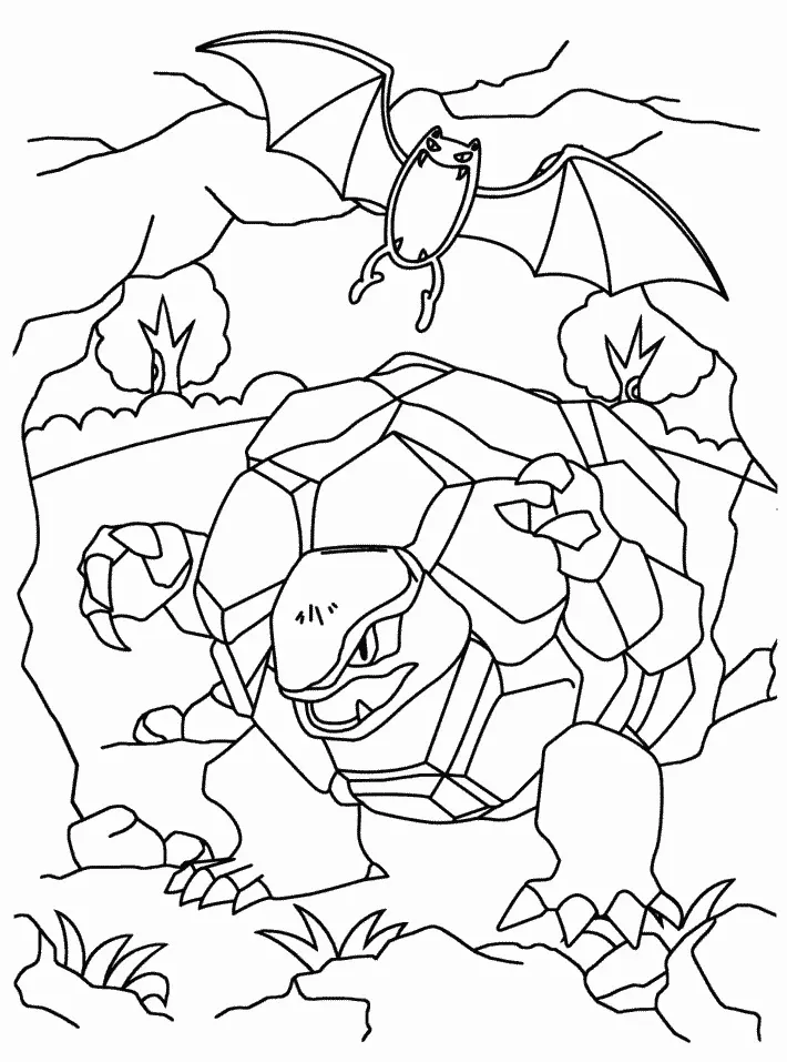 Pokemon Coloring Pages – 025
