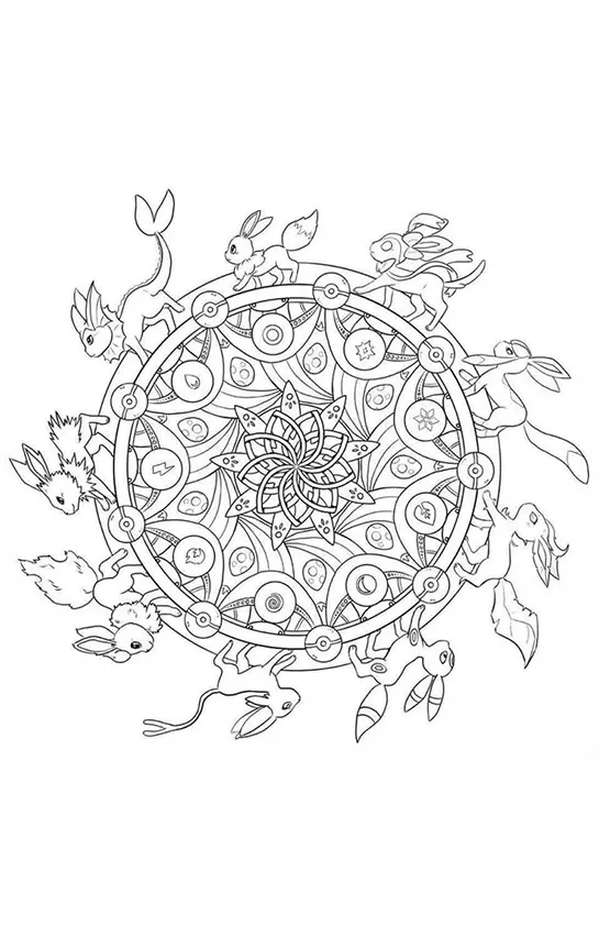 Pokemon Coloring Pages – 049