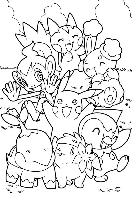 Pokemon Coloring Pages – 051