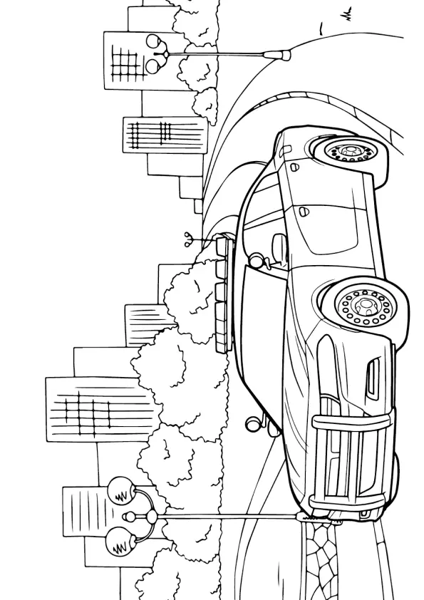 Police Coloring Pages – 013