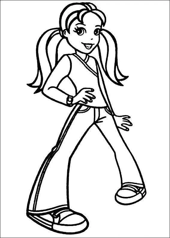 Polly Pocket Coloring Pages – 002