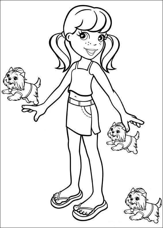 Polly Pocket Coloring Pages – 006