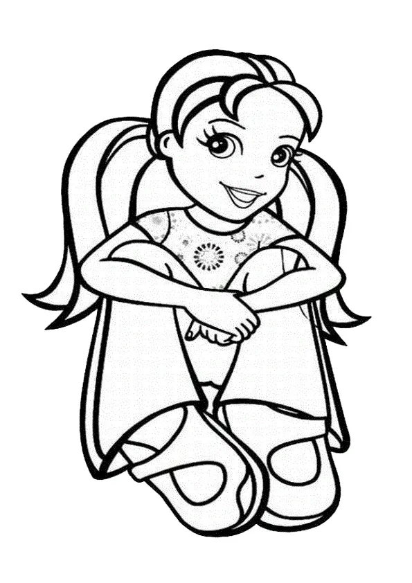 Polly Pocket Coloring Pages – 010