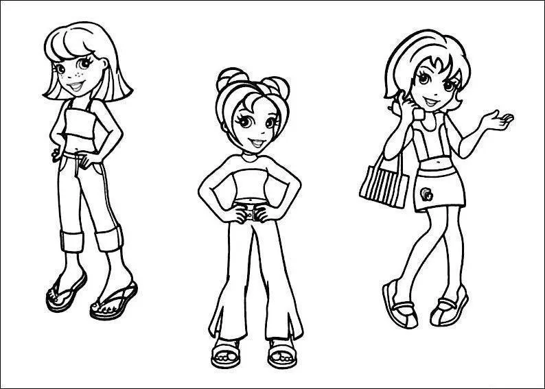 Polly Pocket Coloring Pages – 011