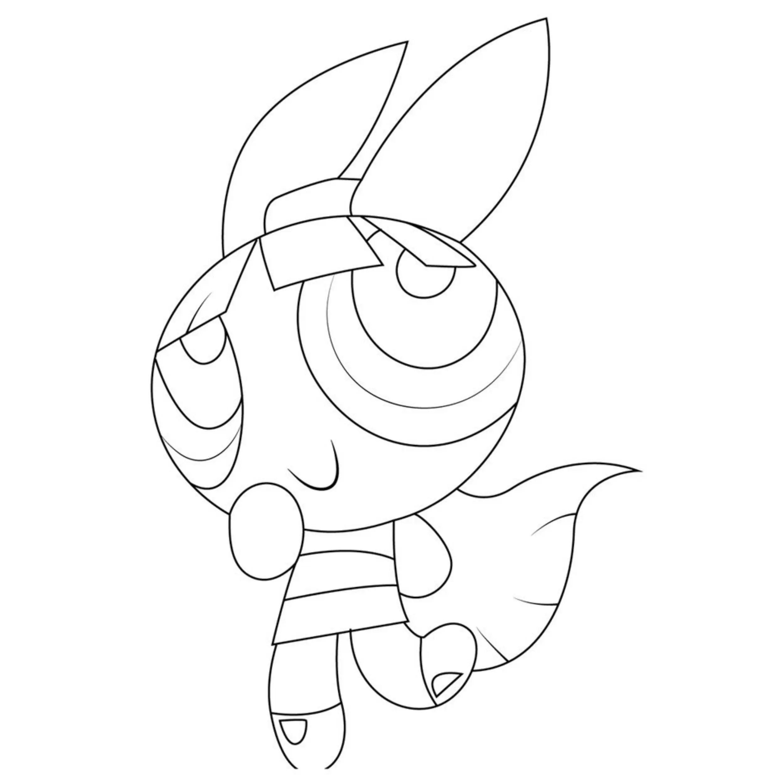 Powerpuff Girls Coloring Pages – 011