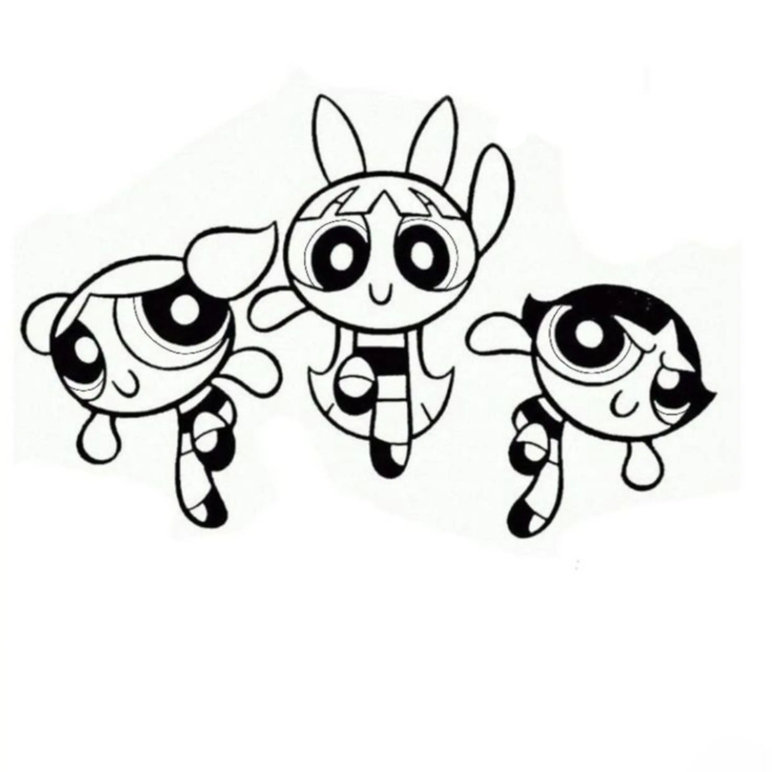 Powerpuff Girls Coloring Pages – 018