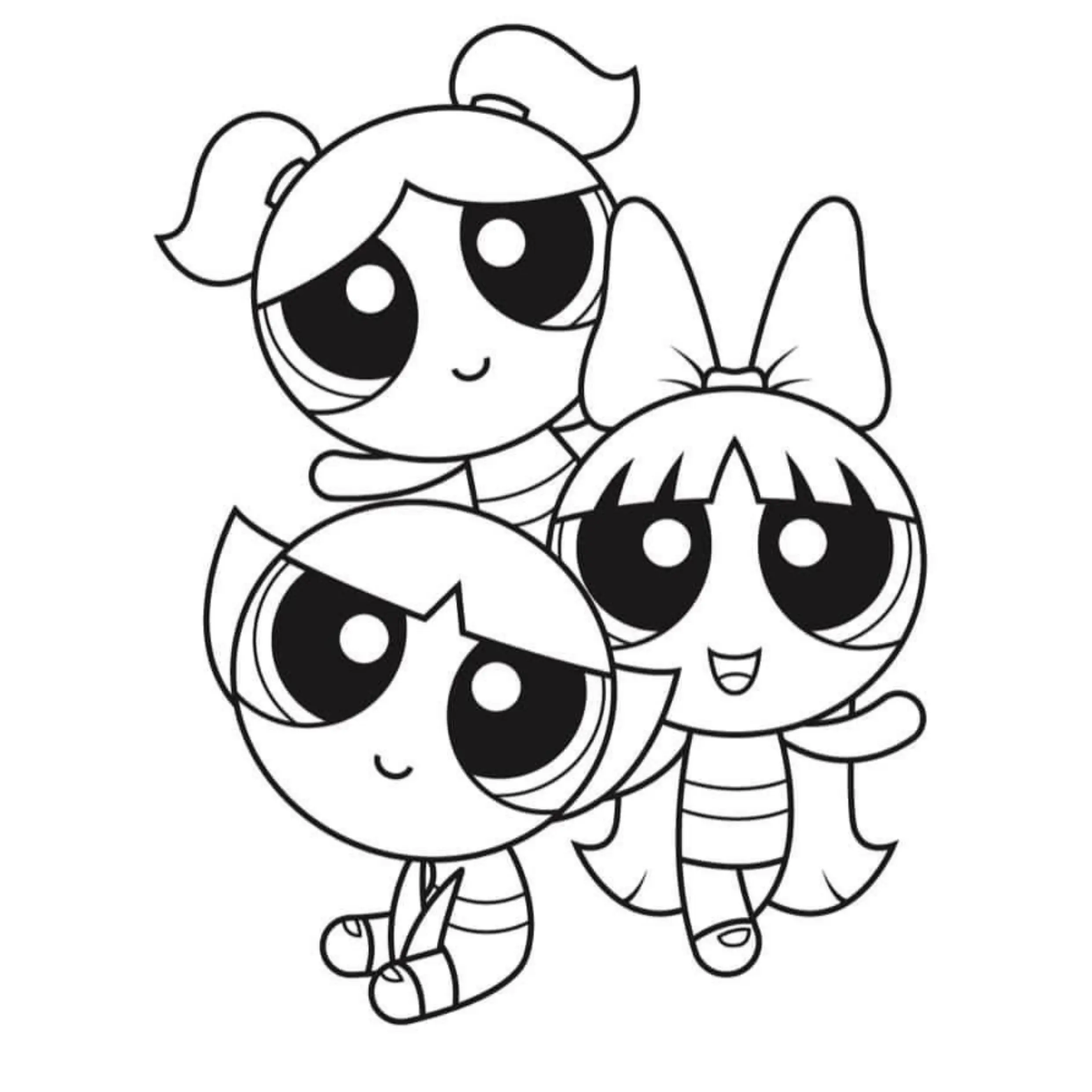 Powerpuff Girls Coloring Pages – 019