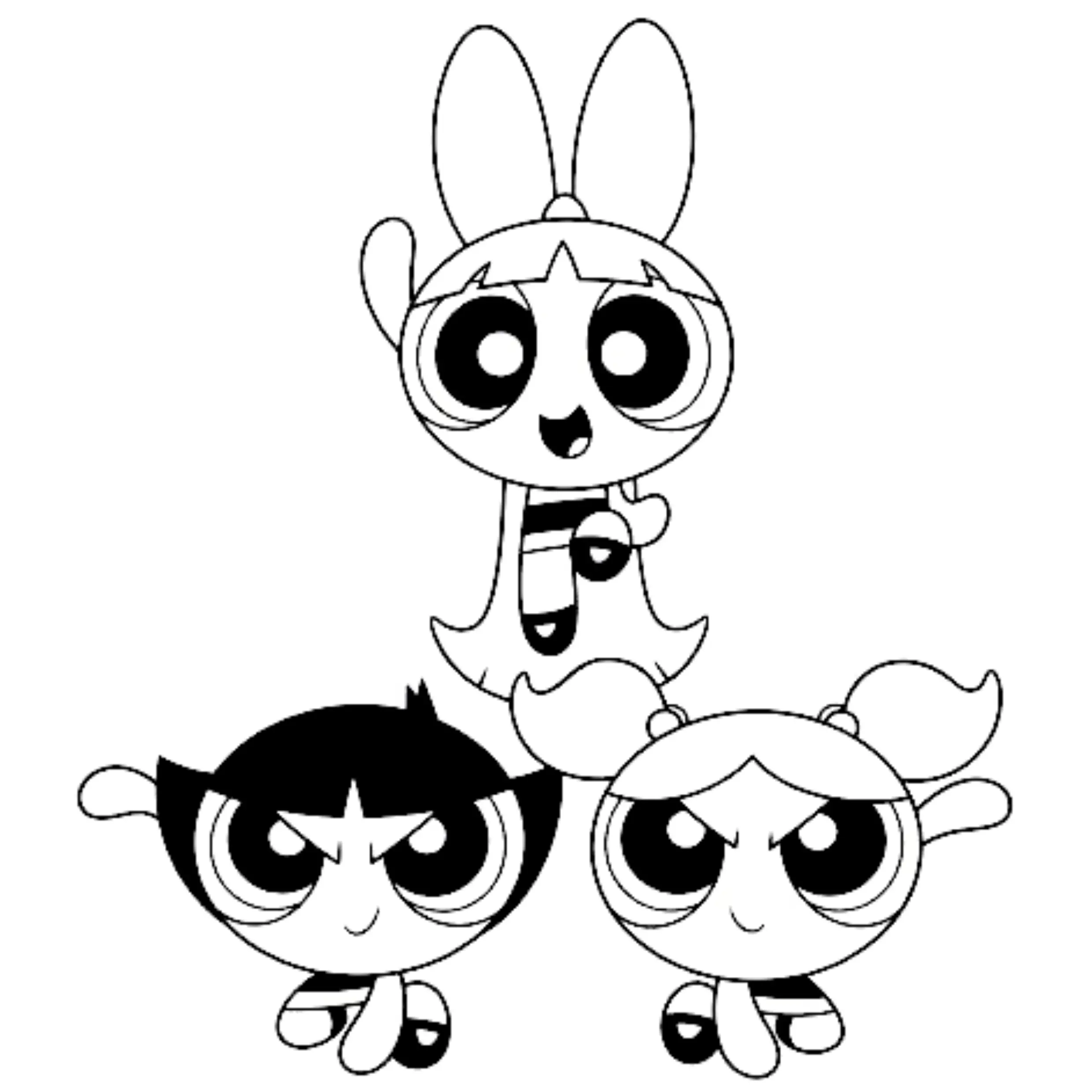 Powerpuff Girls Coloring Pages – 024