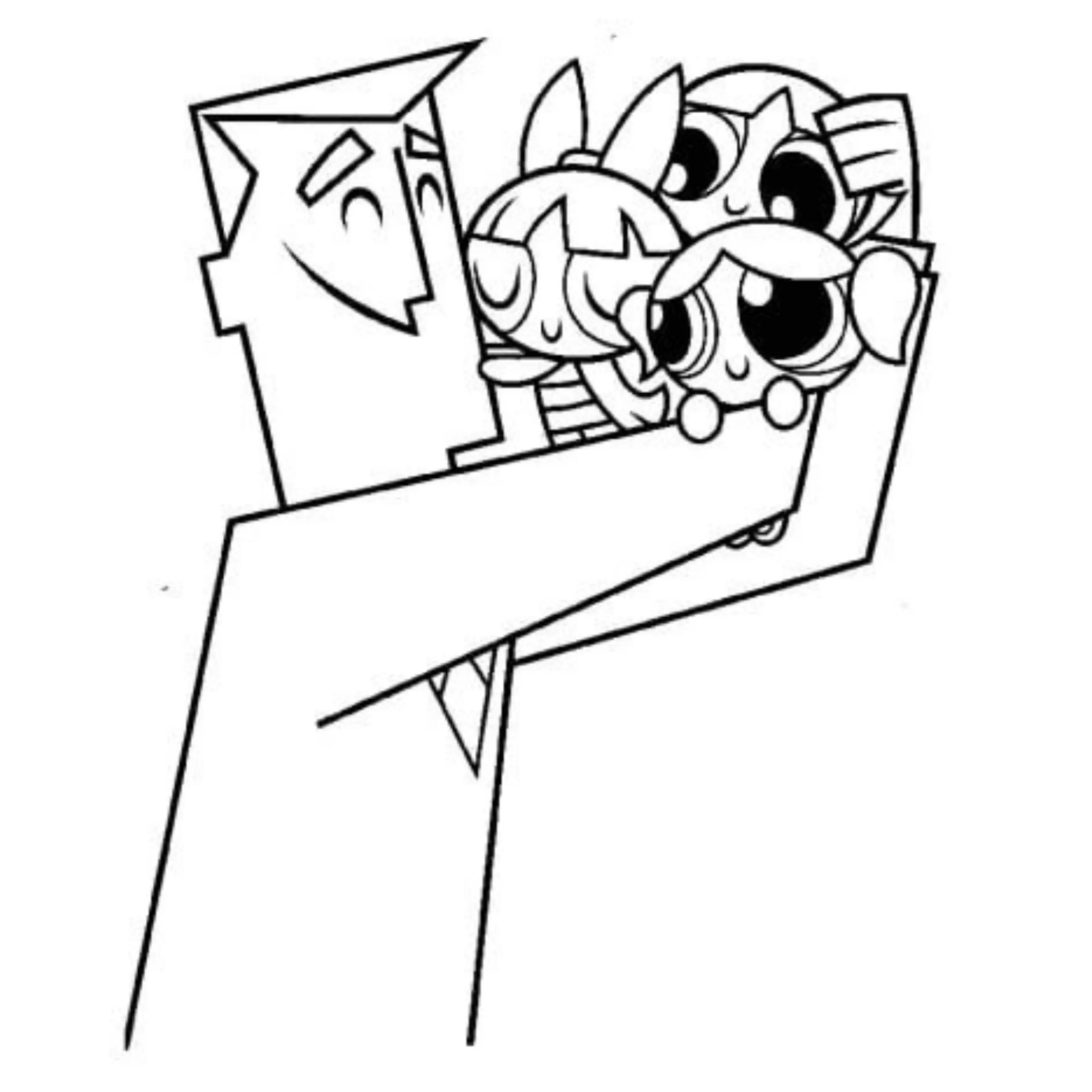 Powerpuff Girls Coloring Pages – 032
