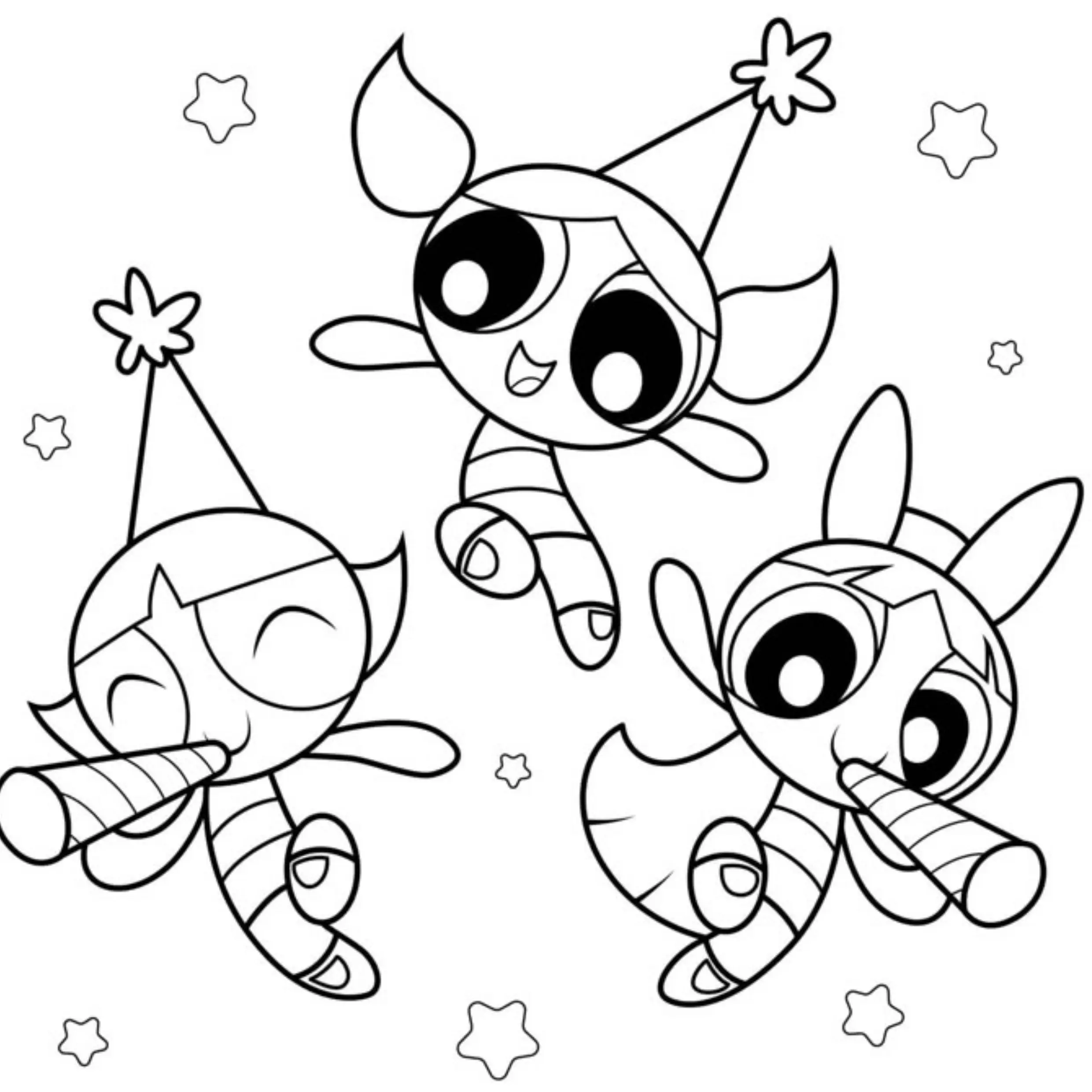 Powerpuff Girls Coloring Pages – 046