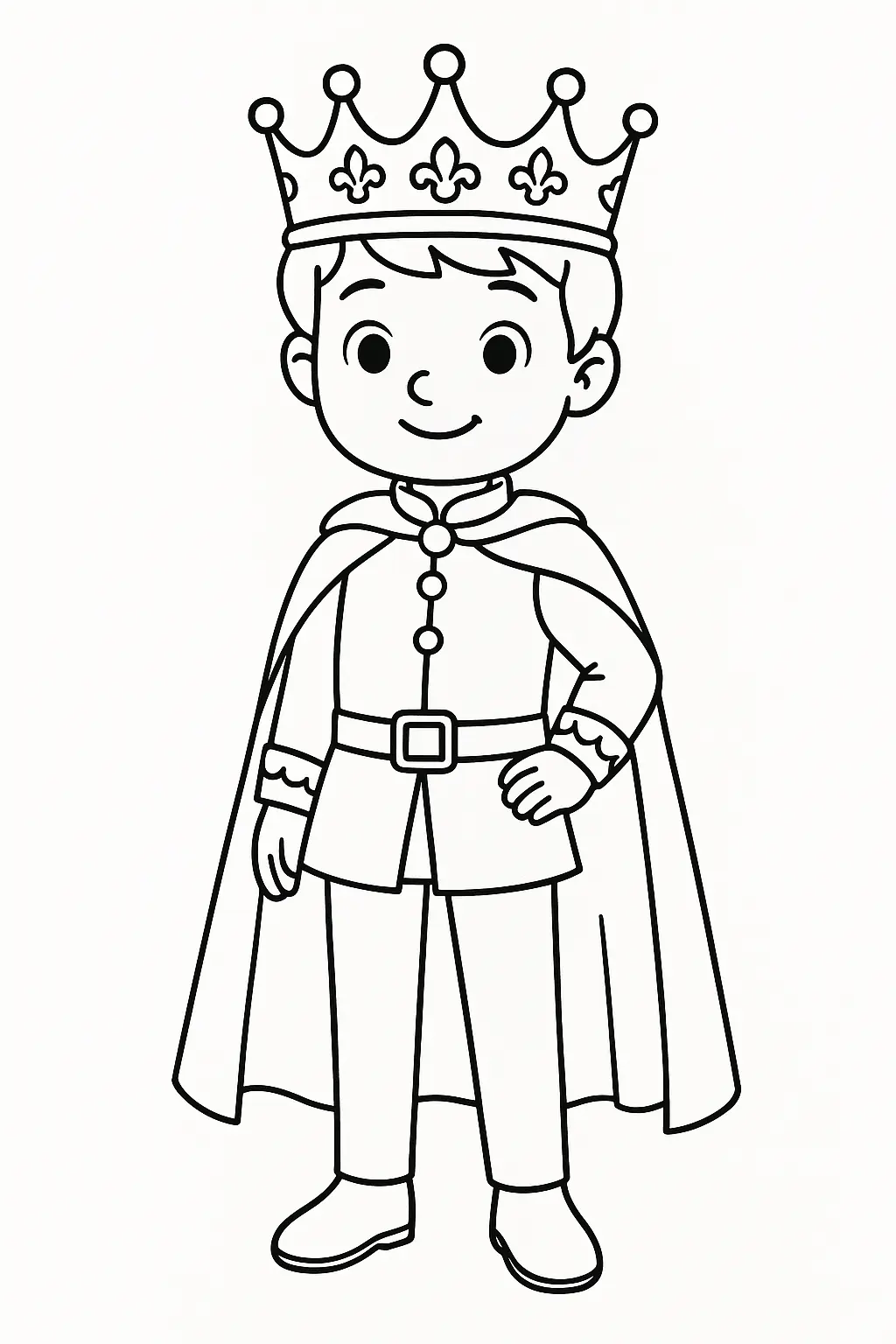 Prince Coloring Pages – 007