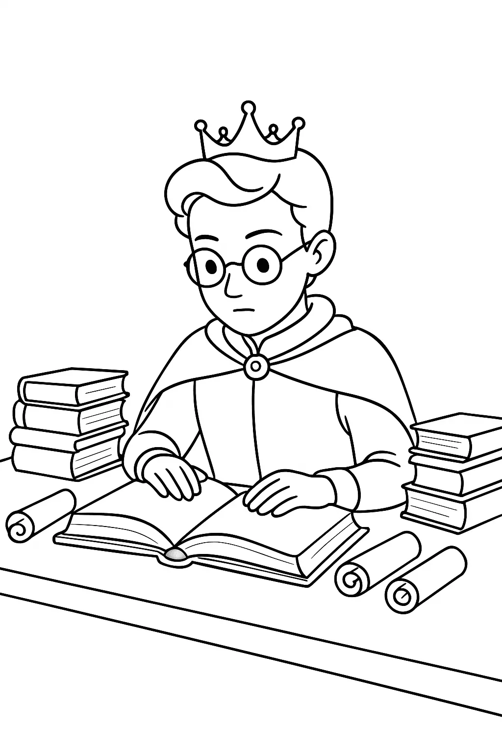 Prince Coloring Pages – 011