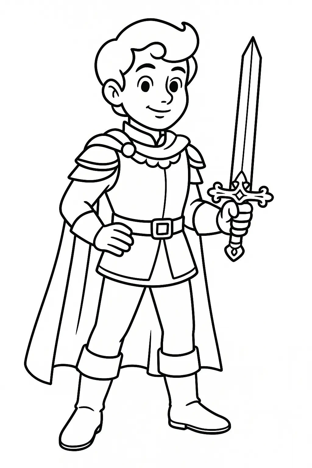 Prince Coloring Pages – 016