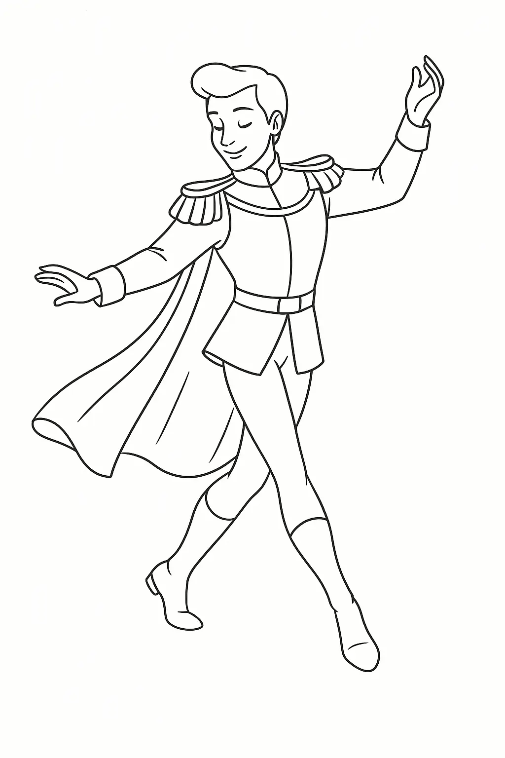 Prince Coloring Pages – 018