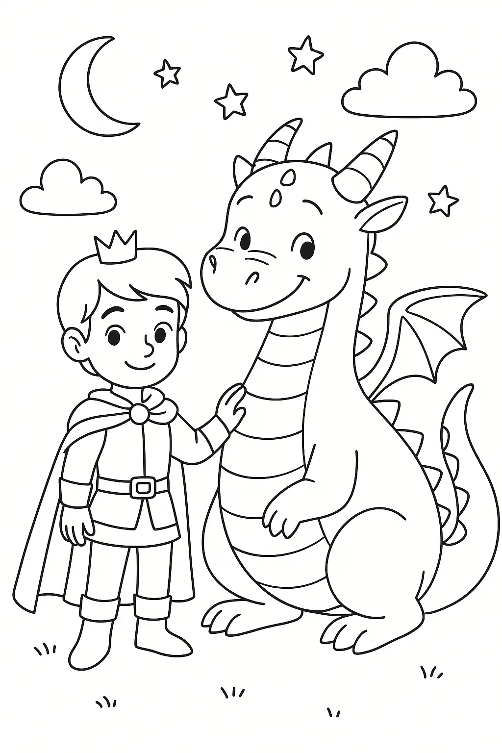 Prince Coloring Pages – 021