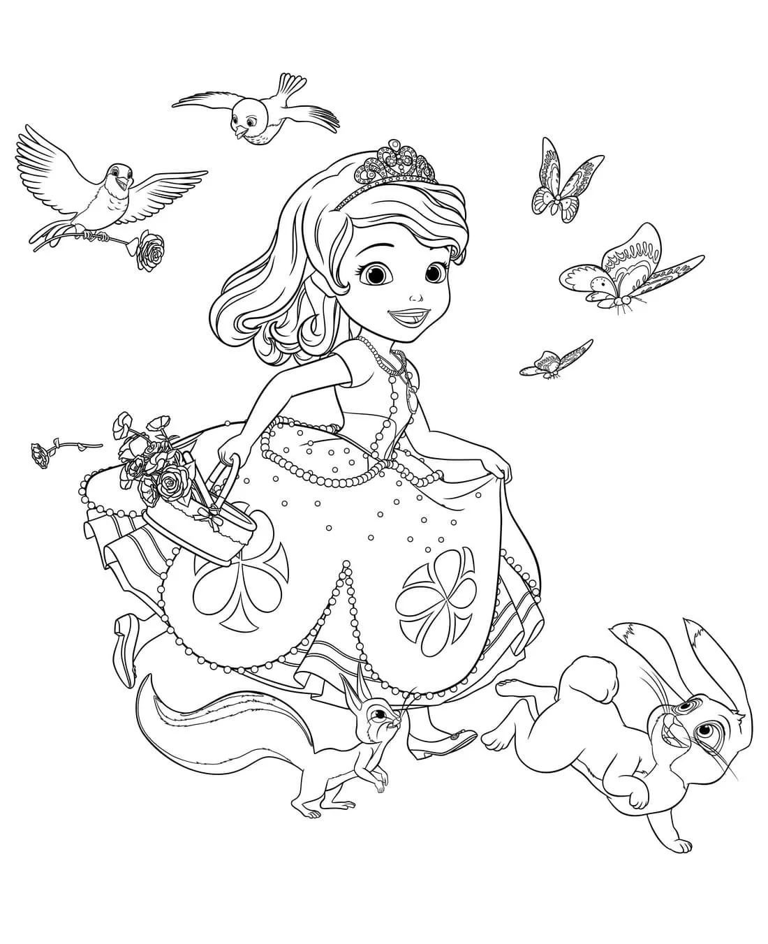 Princess Sofia Coloring Pages – 005