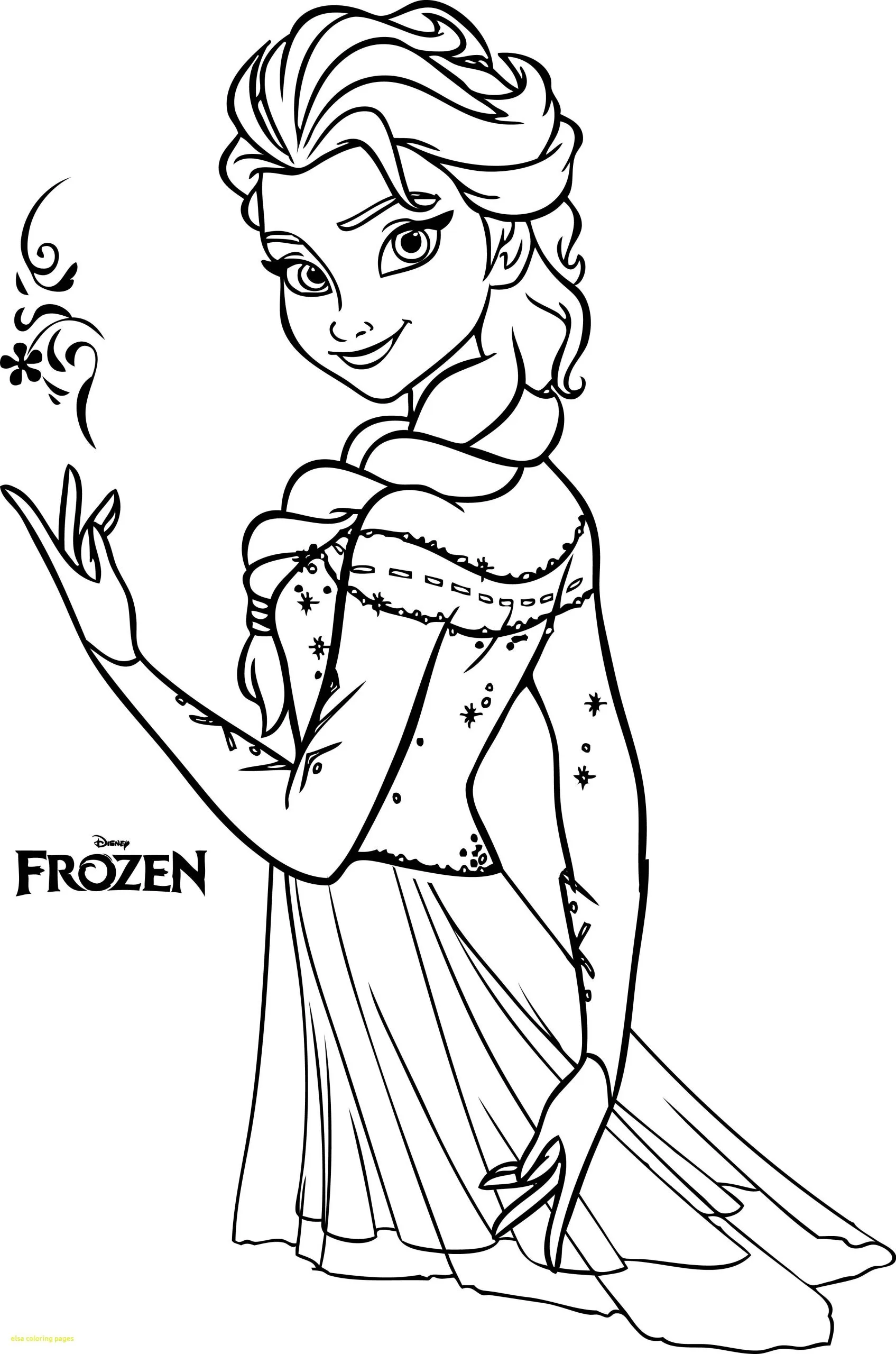 Princesses Coloring Pages – 005