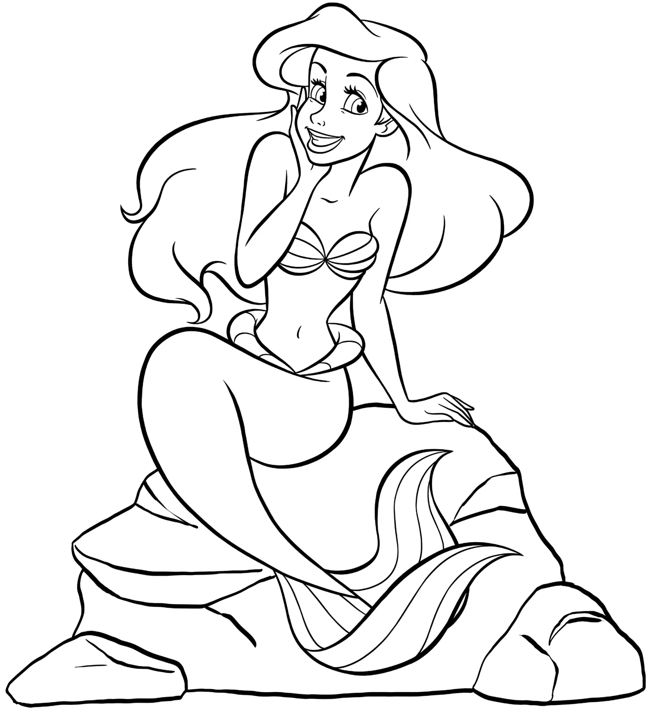 Princesses Coloring Pages – 018