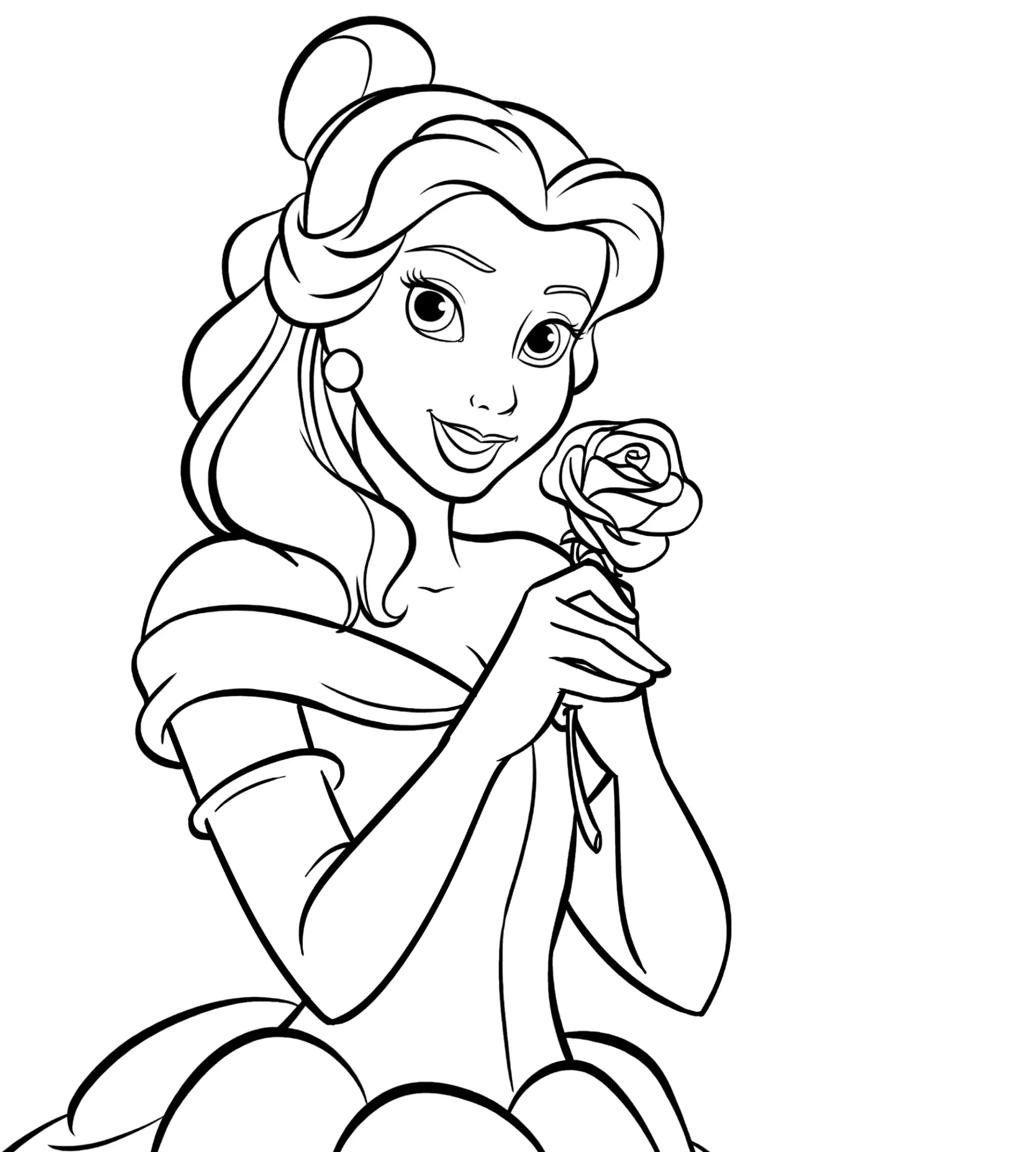 Princesses Coloring Pages – 020