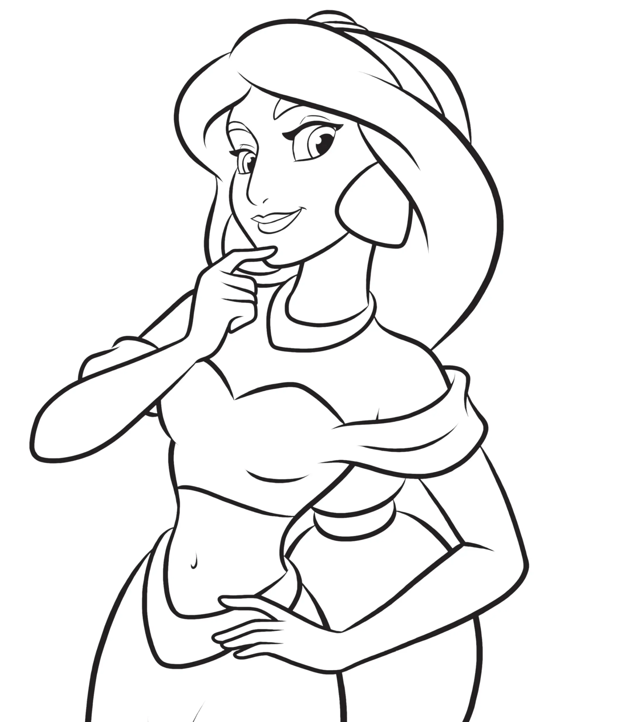 Princesses Coloring Pages – 022