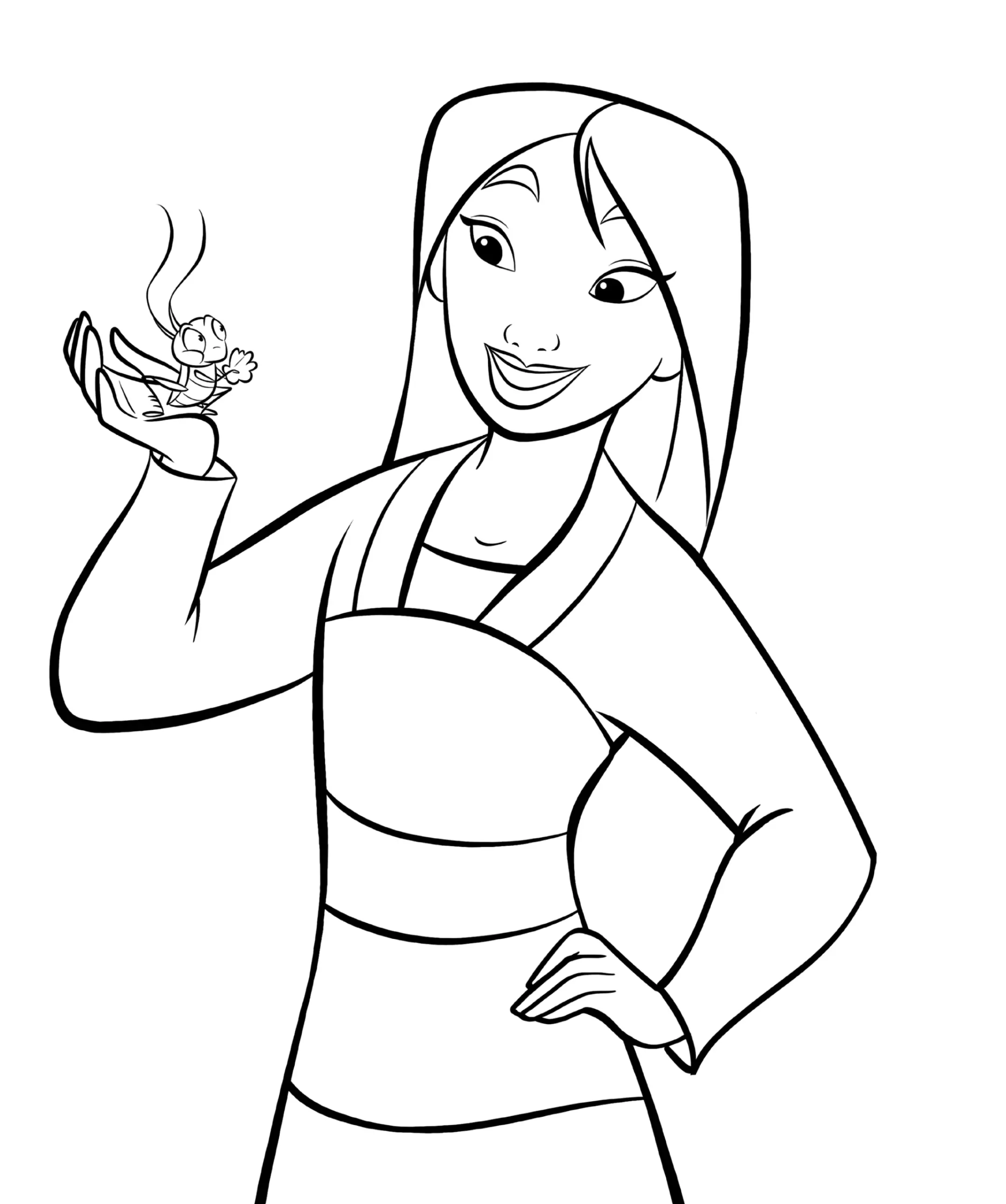 Princesses Coloring Pages – 023