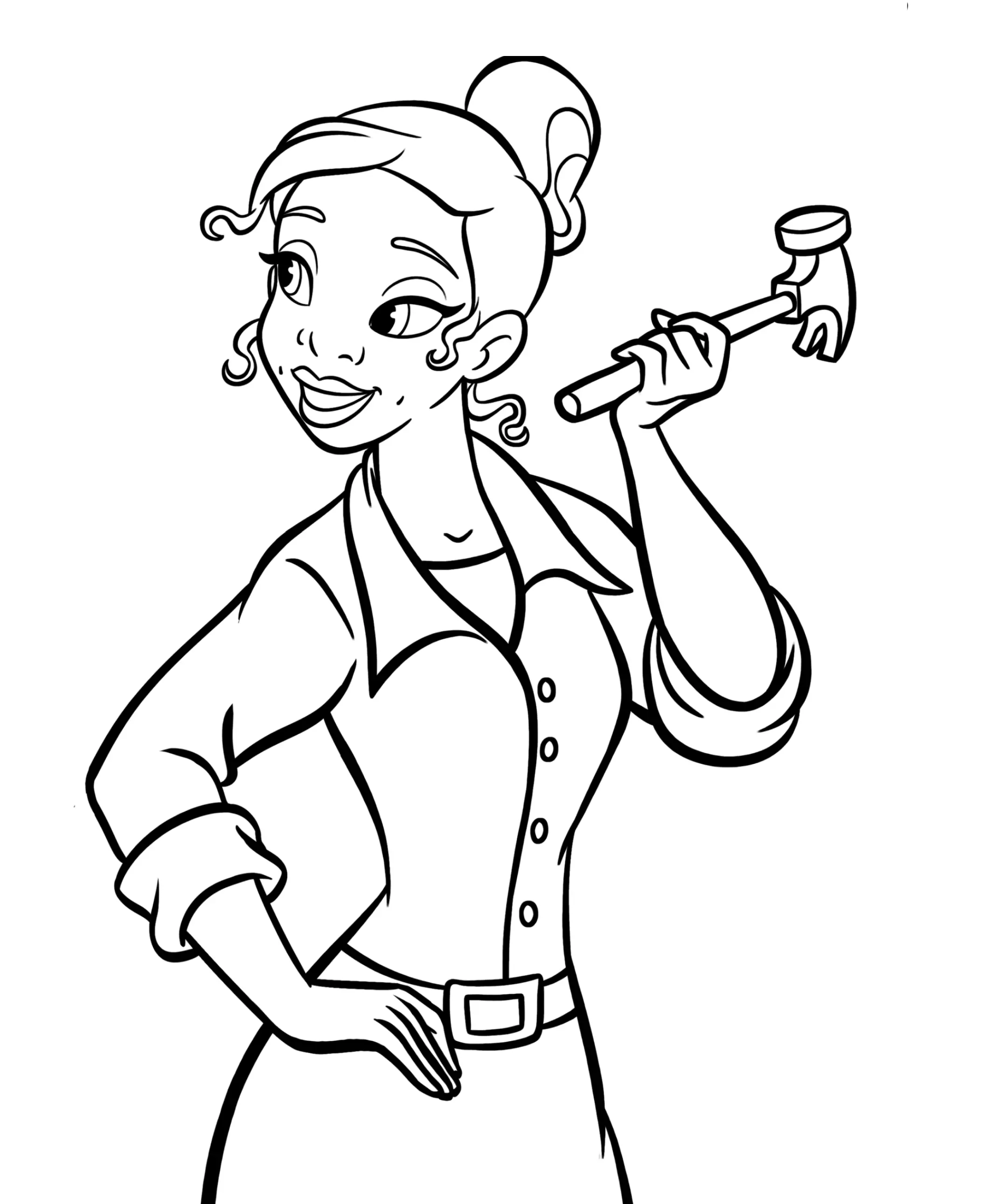 Princesses Coloring Pages – 024