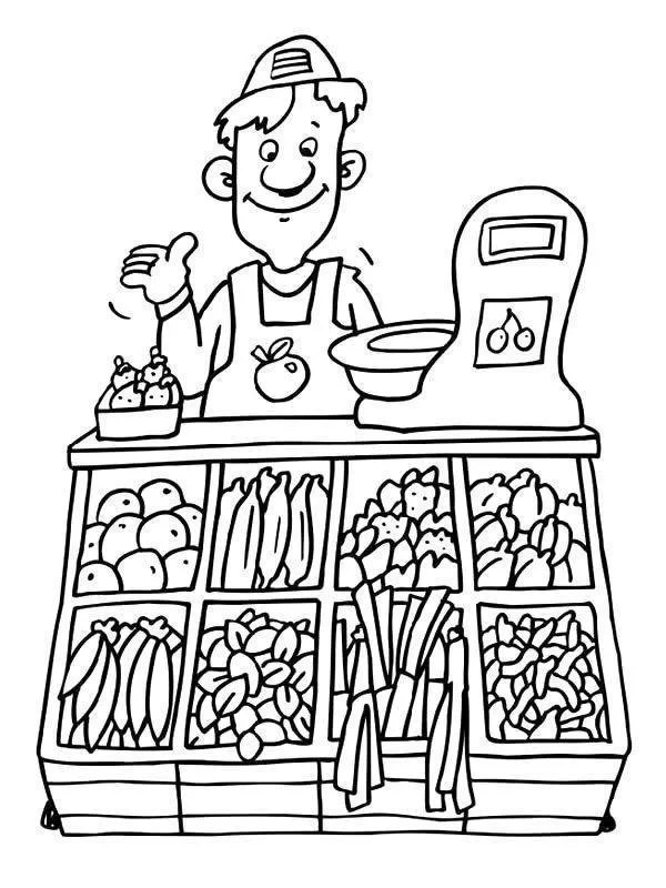 Professions Coloring Pages – 029