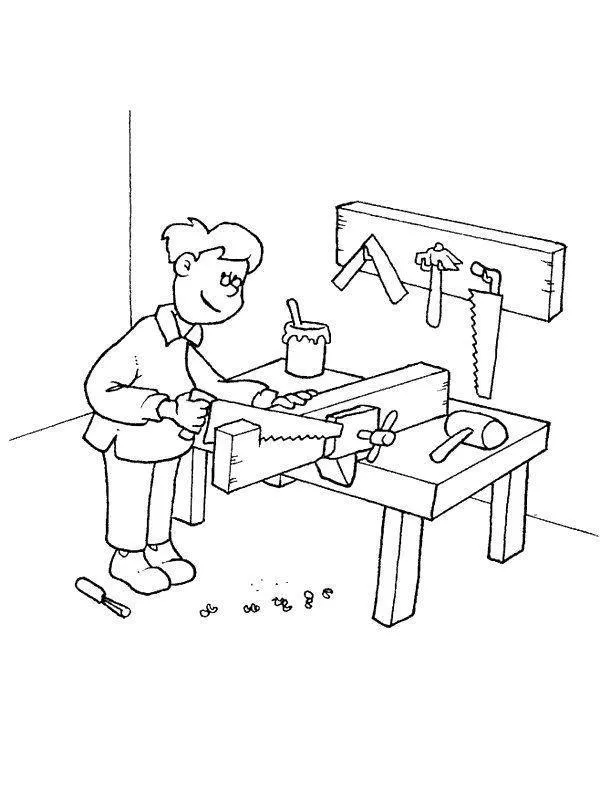 Professions Coloring Pages – 034
