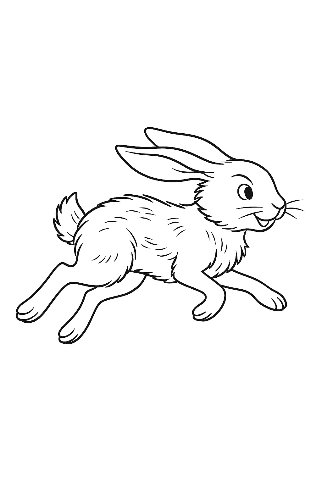 Rabbits Coloring Pages – 037